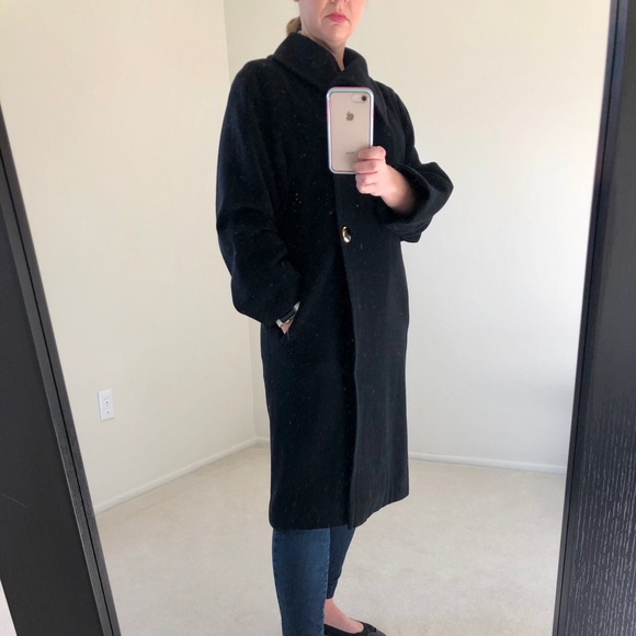 Vintage Valentino Miss V Wool Coat - Picture 4 of 12